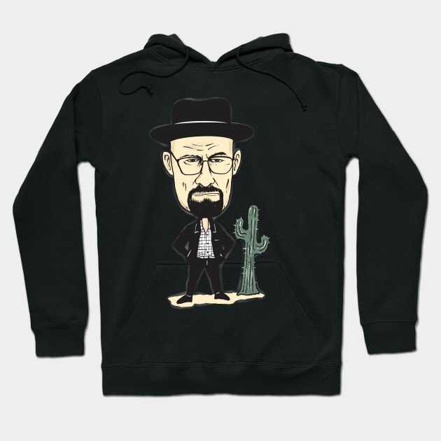 walter white Hoodie by Paundra